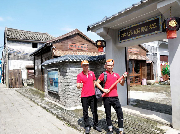 HST organizes all employees to visit Dapeng Ancient City