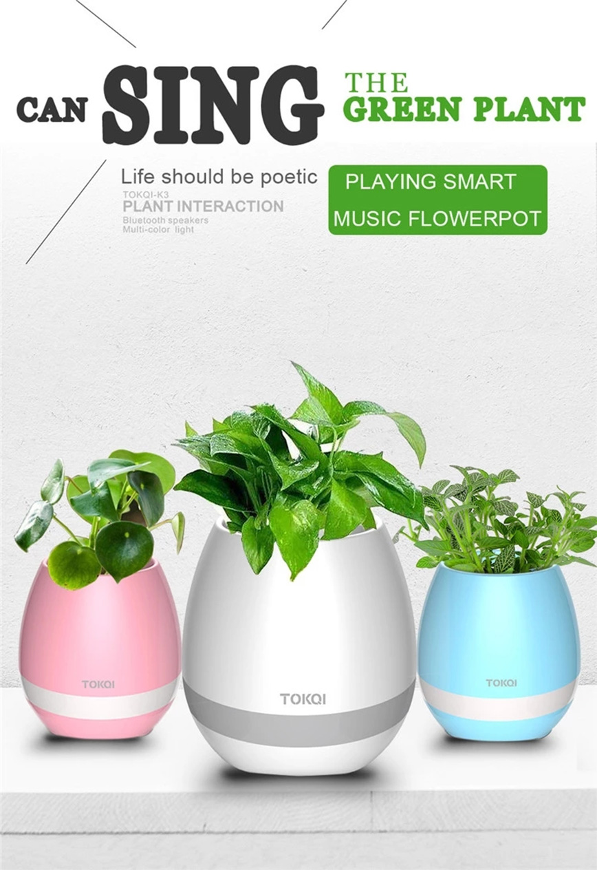 Smart Music Flower Pot